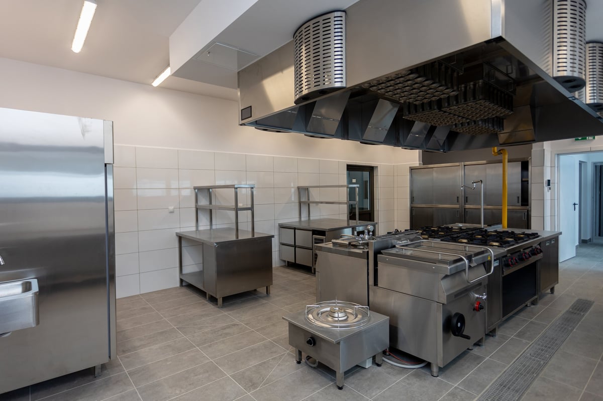 Professional commercial kitchen hygiene and cleaning